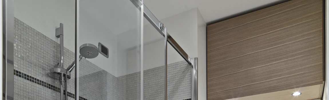 Frosted Glass Shower Doors in Brisbane